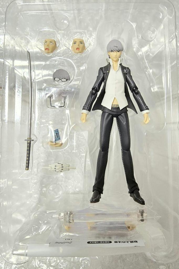 [USED] figma Protagonist (Narukami Yu) with bonus item Persona 4