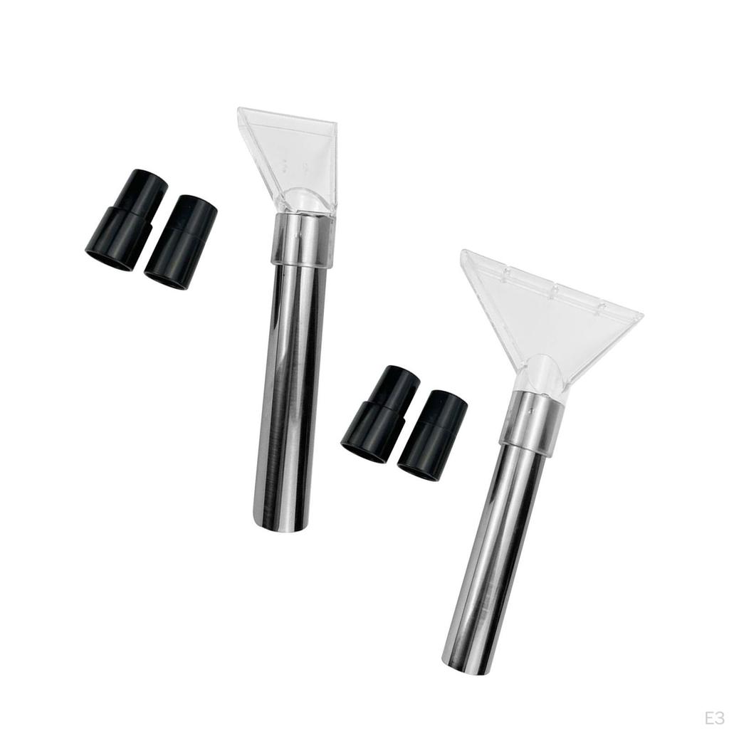 Detalierea sculei cu cap de vid duză de extracție Perie Fitinguri stabile cu plat transparent