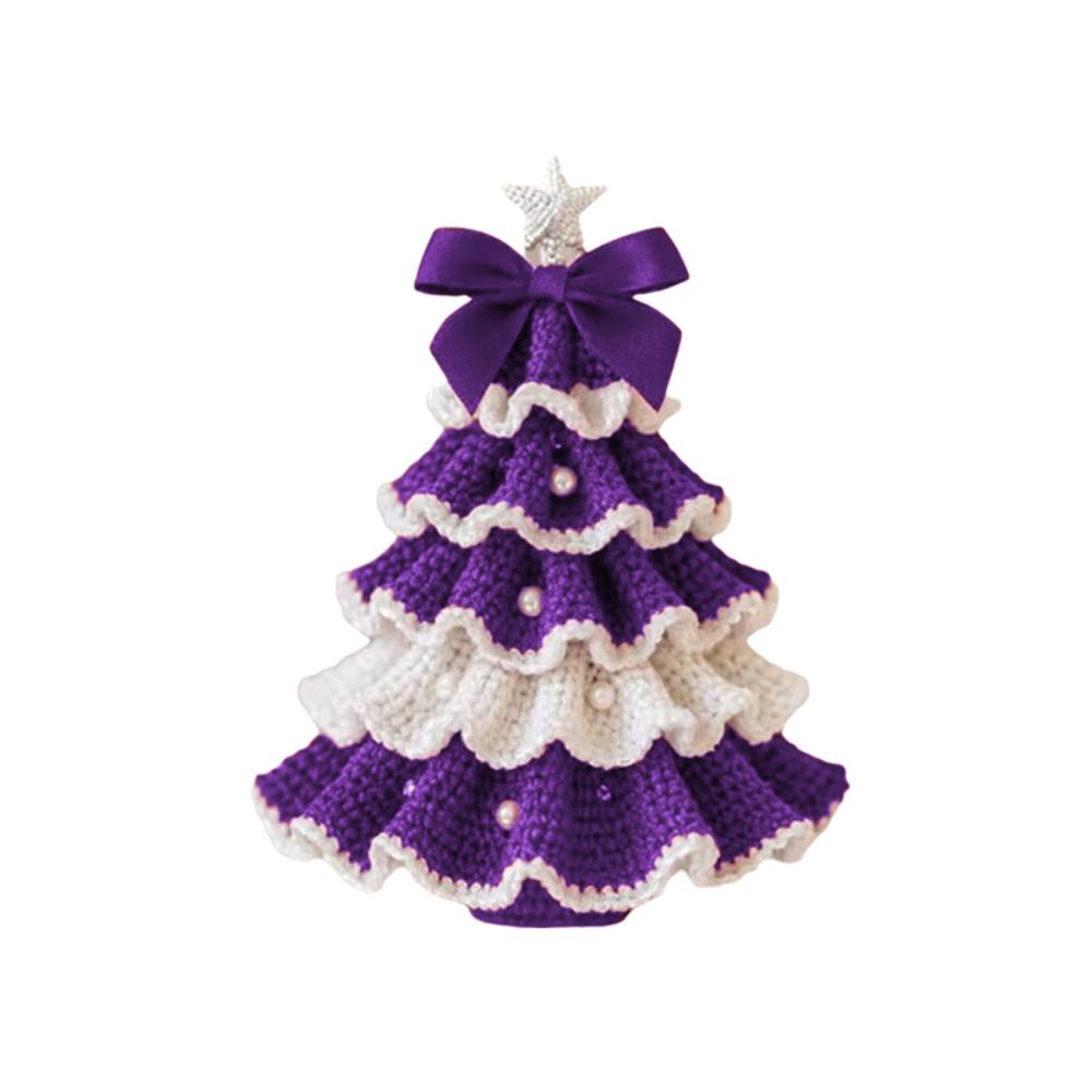 Handmade Crochet Christmas Tree Kit DIY Crochet Christmas Tree Handicrafts  Gift