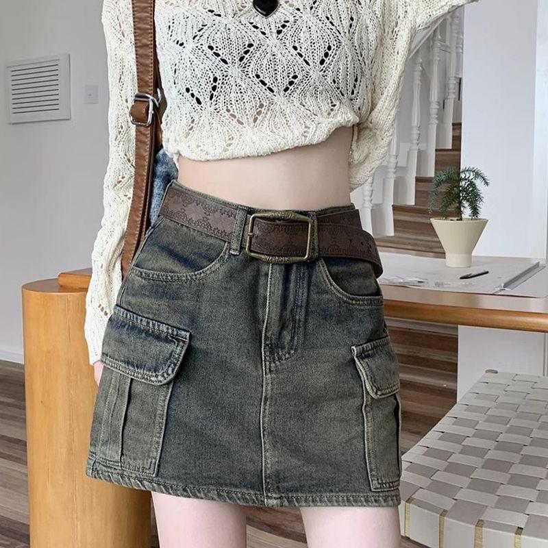 Vintage Western Style Embossed Womens Belt In Ethnic Brown With Free Tool Puncher