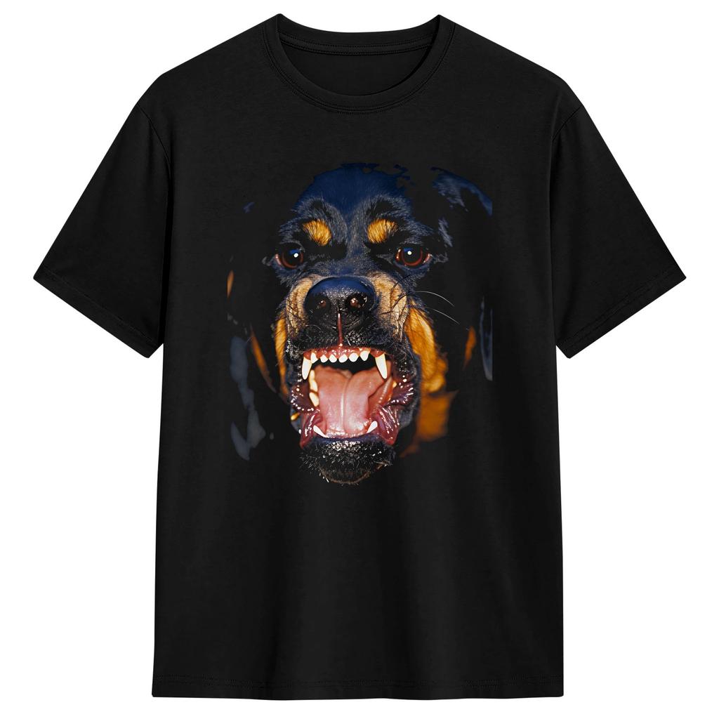 Funny Border Collie Face Portrait Pure Cotton T Shirt For Couple Beach Y2K TShirts ONeck Harajuku Tees Oversized Clothes