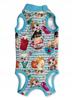 Postoperative Clothing for Cat and Dog Size Comfortable Apron Blue Cats