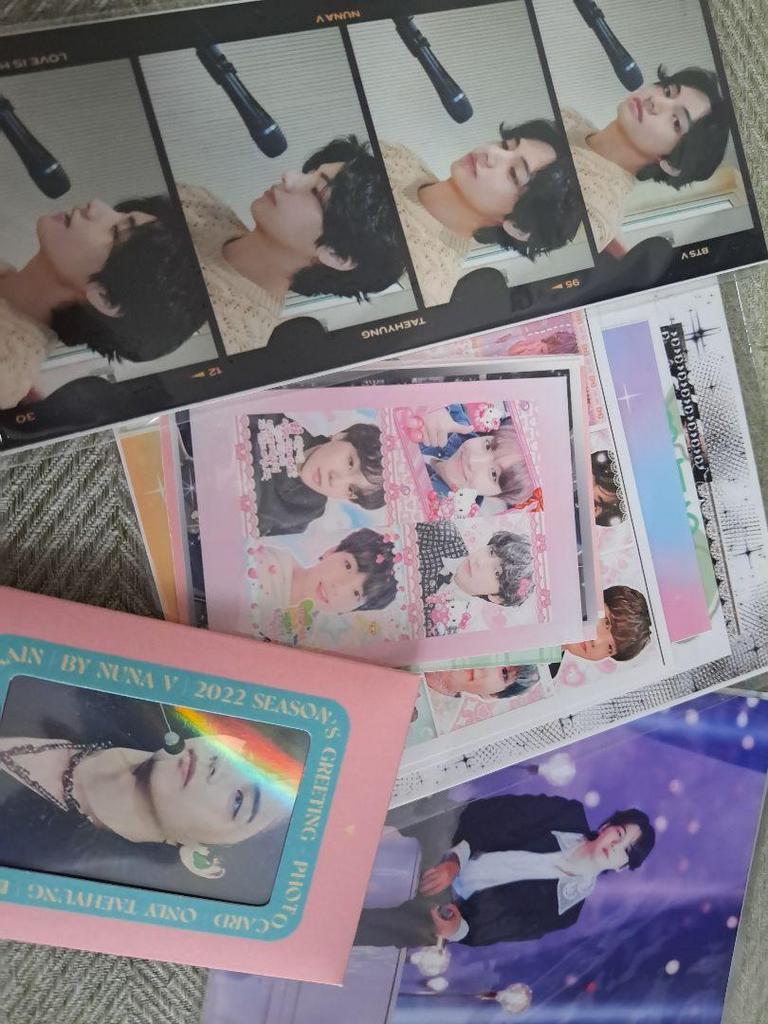 [USED] BTS K-POP Korean Producer Goods Notepad Trading Cards