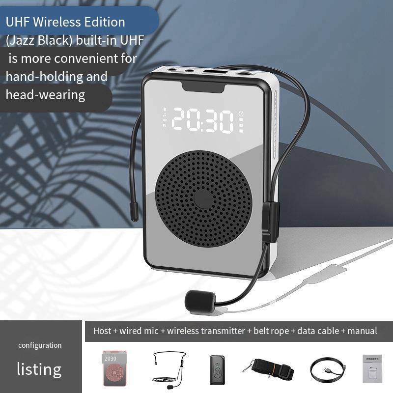 Kabelgebundener Mini-Audio-Lautsprecher, tragbarer Sprachverstärker, natürlicher Stereo-Sound, Mikrofon-Lautsprecher für die Sprache von Lehrern