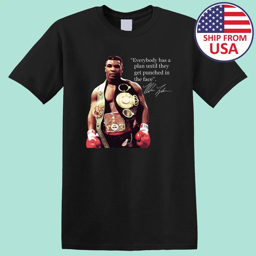 Mike Tyson Quotes Men s Black Size S-5XL M