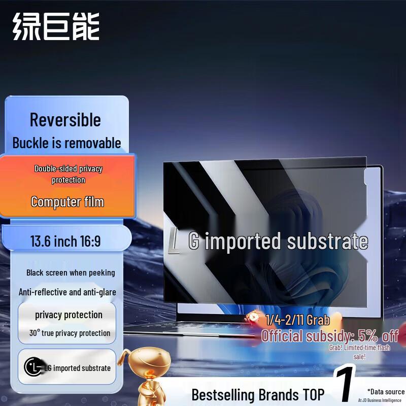 llano Universal Privacy Screen Protector Film