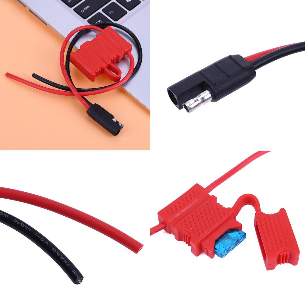 3 CM Power Cable Car Mobile Radio Cable Power Cord Cable Power Cable with Fuse Box for Motorola GM300/M120/SM50/SM120