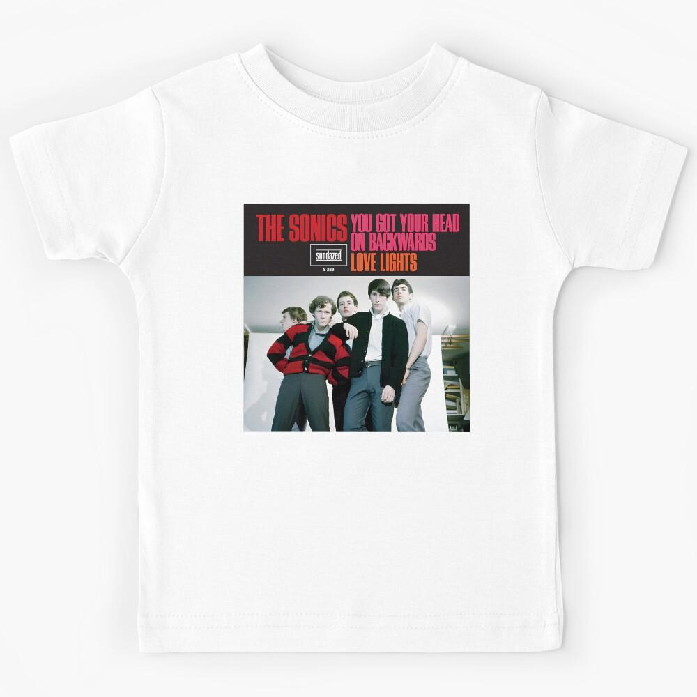 The Sonics – Retro Garage Rock Band Vintage Portrait Kids T-Shirt 160