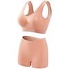 Plus Size Women's Wire-Free Sports Vest with Anti-Shock and Side Bust Control