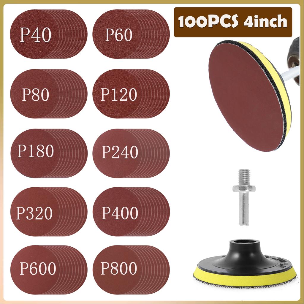 25/50/75mm Sanding Disc 1"2" 3inch 60-10000 Grit Polishing Sandpaper Assortment for Drill Grinder Rotary Tools Die Grinder Wood