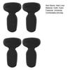 2 Pairs Breathable Heel Liner T-Shaped Heel Grips for Shoes Anti-Slip Cushion Pads for Loose Shoes Blister Prevention Size Adjuster for Heels Sneakers