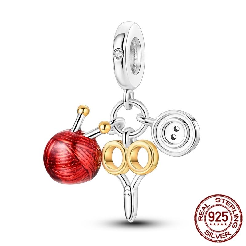 New In Copper Charm Pendants Bead Fits Genuine Bracelets Necklaces DoItYourself Woman Jewellery Gifts For Women Friend