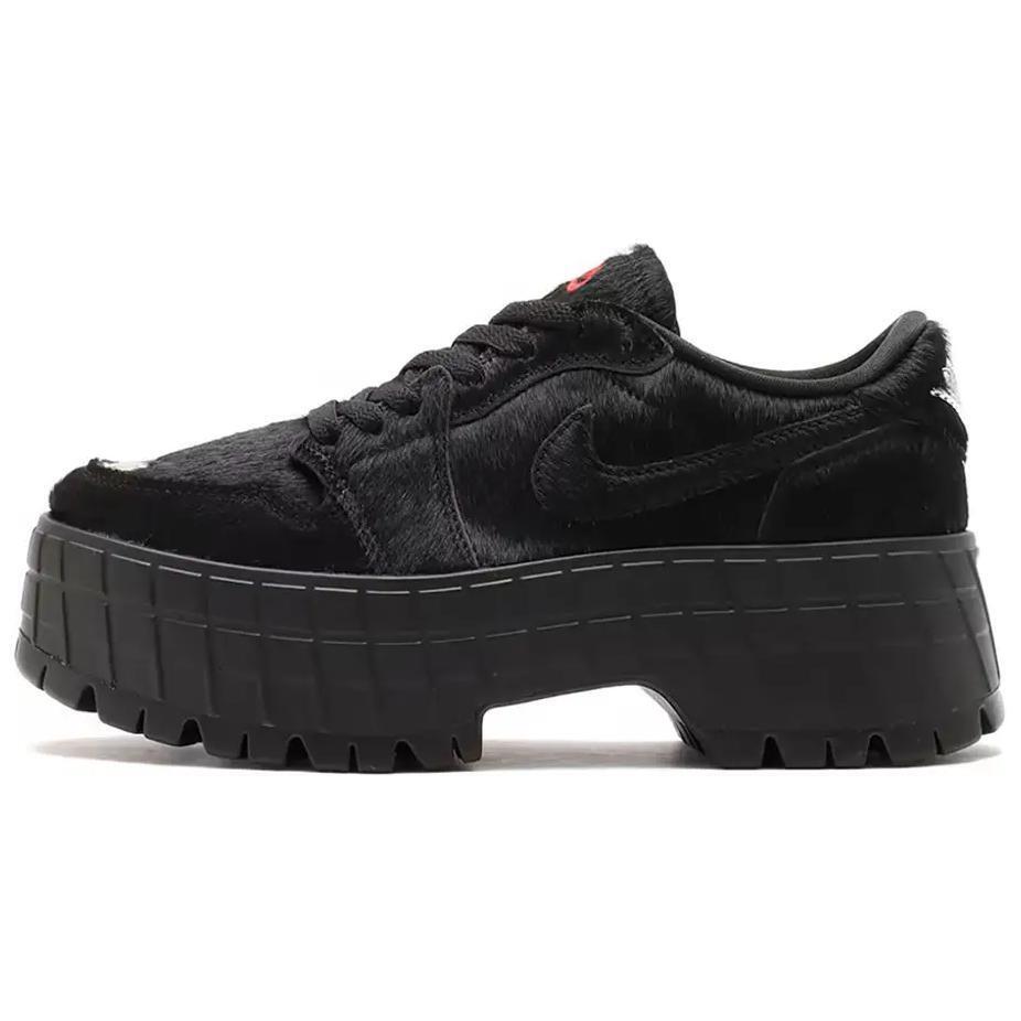 Air Jordan 1 Brooklyn Low Schwarz Pony IB7210-006 Damengröße