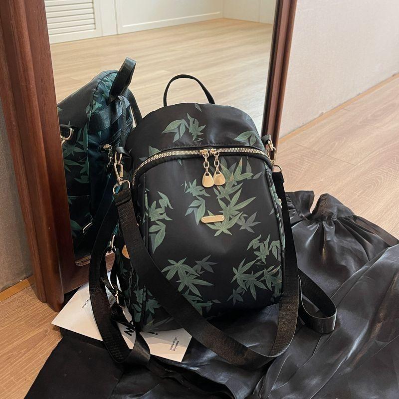 

Рюкзак через плечо для женщин Модный рюкзак из ткани Оксфорд Модный холщовый рюкзак Универсальная сумка one size