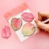 60 vellen Kawaii gekleurde blad memoblokken Eenvoudige scrapbooking sticker Schoolbenodigdheden Post plaknotities Kantoorpapier