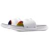 Under Armour Ansa Elevate Slide Pride Tênis Unissex Branco Cinza Mod 3026956-100