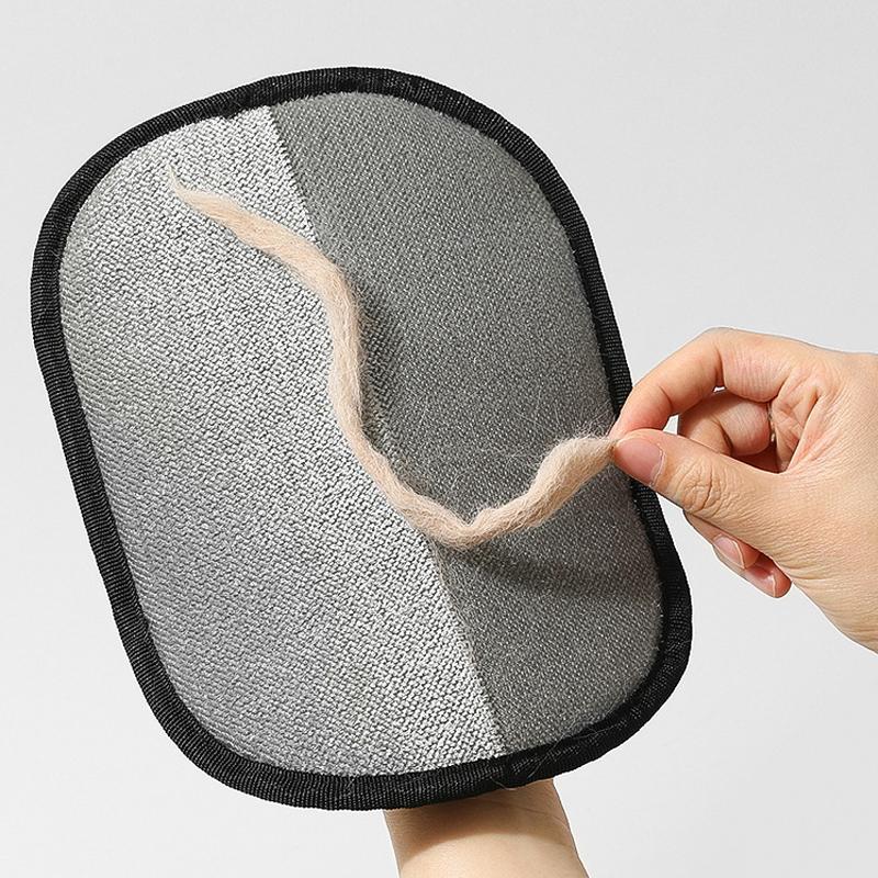 2PCS Pet Hair Remover Large Size Pet Electrostatic Hair Removal Gloves Cat Hair Removal Brush