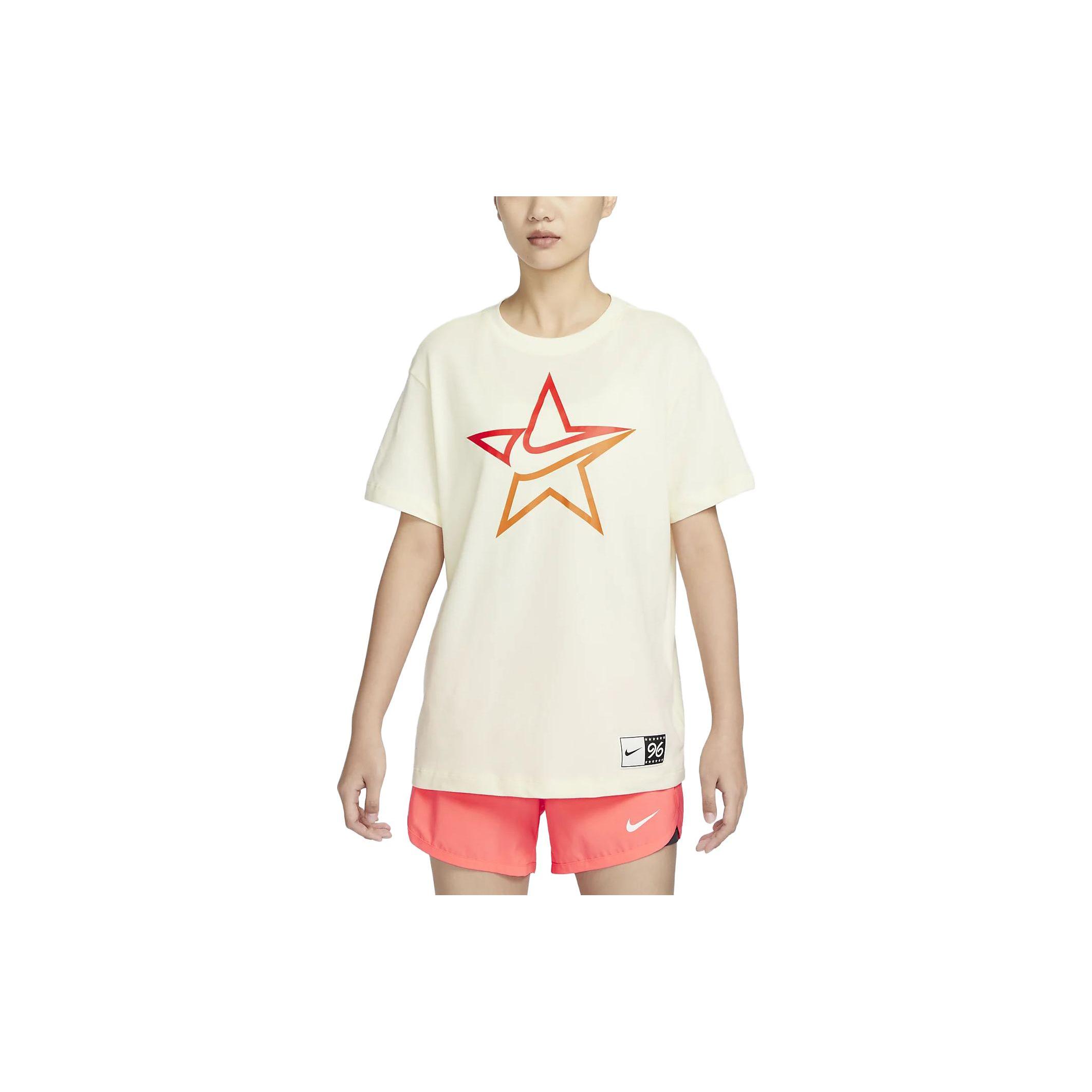 

Новая женская футболка Nike с рукавом «летучая мышь», цвет «кокосовое молоко» FD5061-113 M