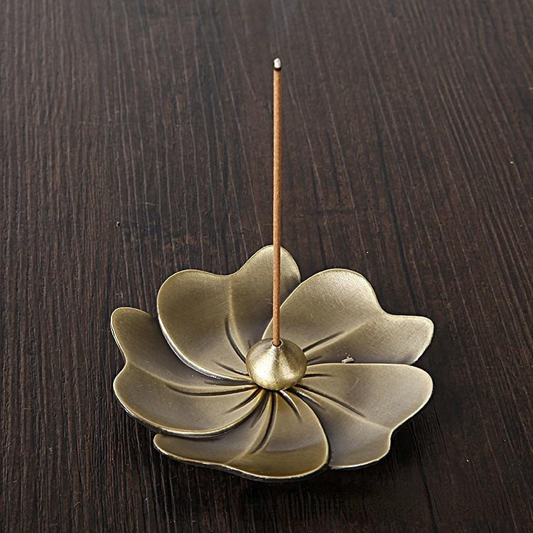 

Подставка для благовоний, держатель для палочек, сплав, антикварный, для комнаты, сандаловое дерево, для конусов, для спиральных благовоний, домашний декор C