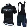Cycling Set Man Summer Cycling Jersey Black Short Sleeve Bicycle Cycling Clothing Kit Mtb Bike Wear Triathlon Maillot Ciclismo