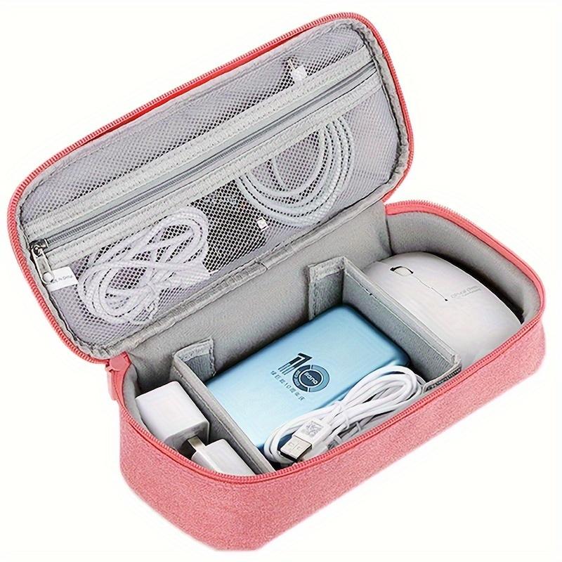 1pc Electronic Digital USB Case Portable Cable Travel Storage Pouch Bags Accessories Storage Bag for Cord Charger Power Hard Drive