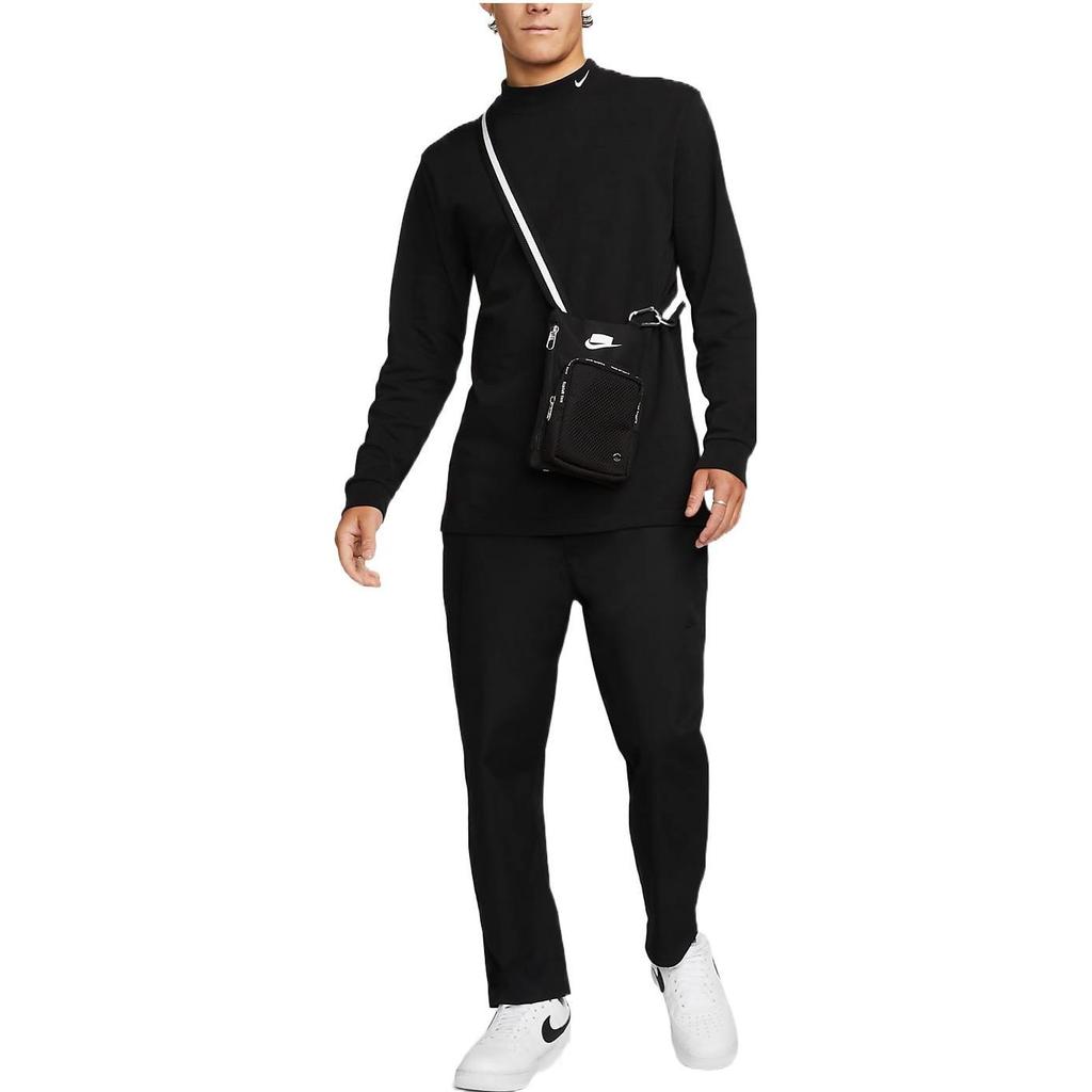 Nike AS M NL LS MOCK NECK SHIRT 'Black White' Men's DX5869-010
