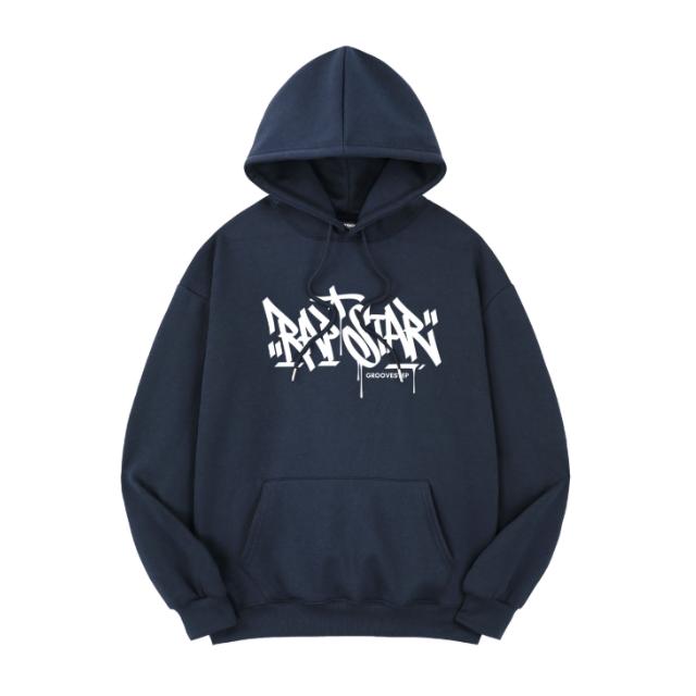 New Rapstar Lettering Oversized Hoodie H0280