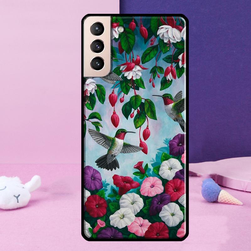 Hummingbird Phone Case For Samsung Galaxy S25 Ultra S24 Ultra S9 S10 S20 S21 S22 Plus S23 S24 FE Cover