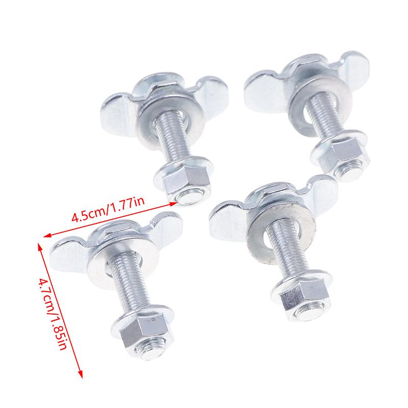 4 Pcs Hook Tie Down Rope Kit Anchor Point M8*30 Aluminum Alloy Rail Accessories For Boat Truck Airline Rail Trailer