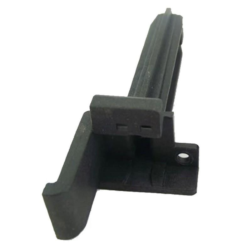 Beko Door Side Hinge - Left - 450300003: Durable Plastic Housing for Smooth Operation. Perfect Fit for Your Appliance