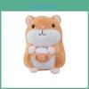 Cute Hamster Plush Keychain With Super Soft Short Pile For Bag Decor And Collectible Fans