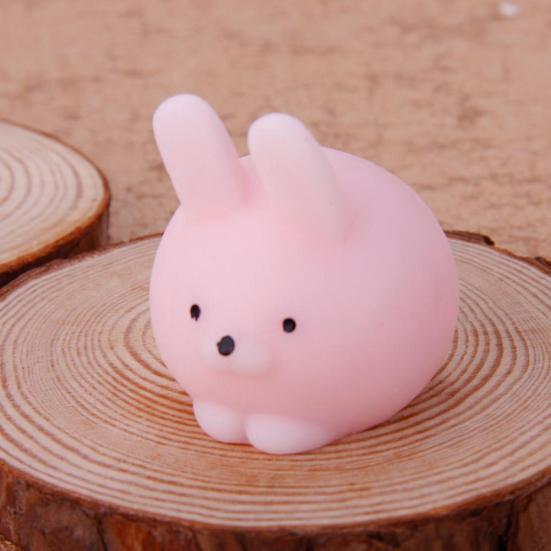 Søt tegneseriekatt Squishy leketøy Stressrelief Myk minidyrklemmelekegave
