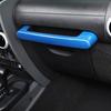 Co-pilot Dashboard Grab Handle Cover Trim Blue For Jeep Wrangler JK 2007-2010
