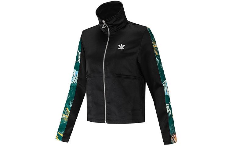 Adidas Originals Jackets Women s Black Stand Collar Moderate Other GR1392 30