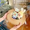 Authentic Baby Three Macaron Cute Bunny Series Blind Box Cute Trendy Toy Figurines Desktop Ornament  Bag Pendantgift For Girl