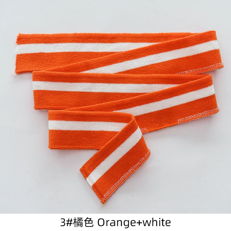 3.5*80CM High Stretch Knitted Rib Cotton Fabric T-shirt Neckline Elastic Collar Cuffs Trim For Clothing Accessories FabricTJ0510