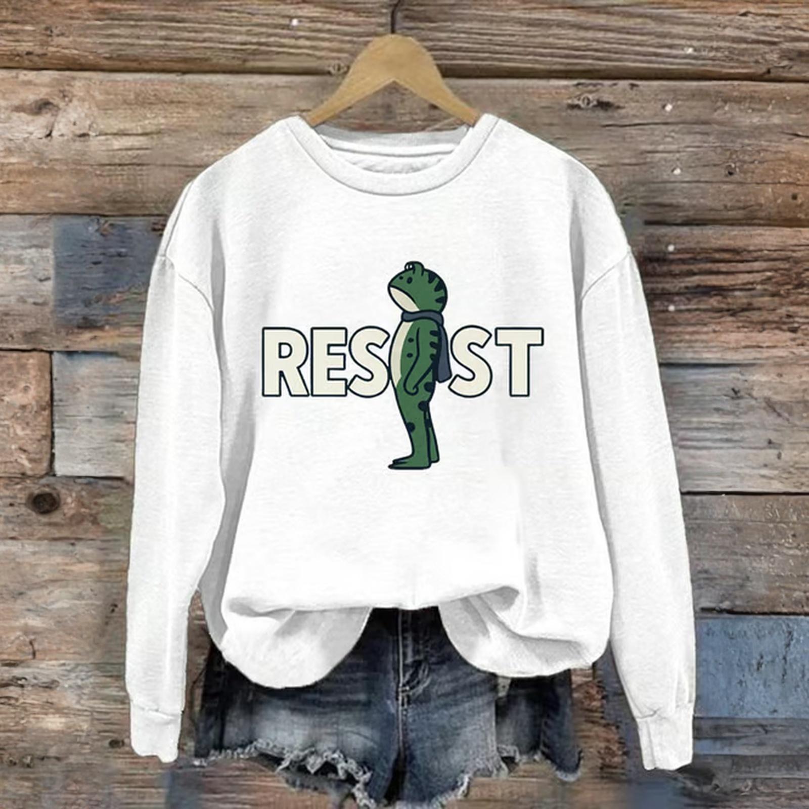 

Женские модные повседневные универсальные свитшоты с длинным рукавом и круглым вырезом XXL белый