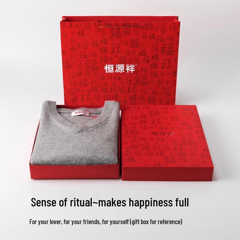 Hengyuanxiang Women's Striped Cashmere Round Neck Sweater