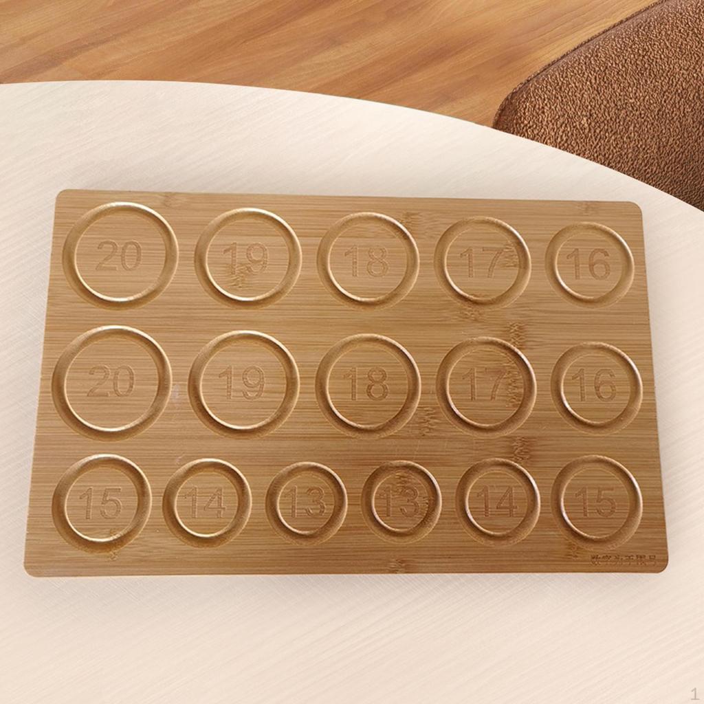 Handcrafted Wooden Jewelry Design Tray for Bracelet Making