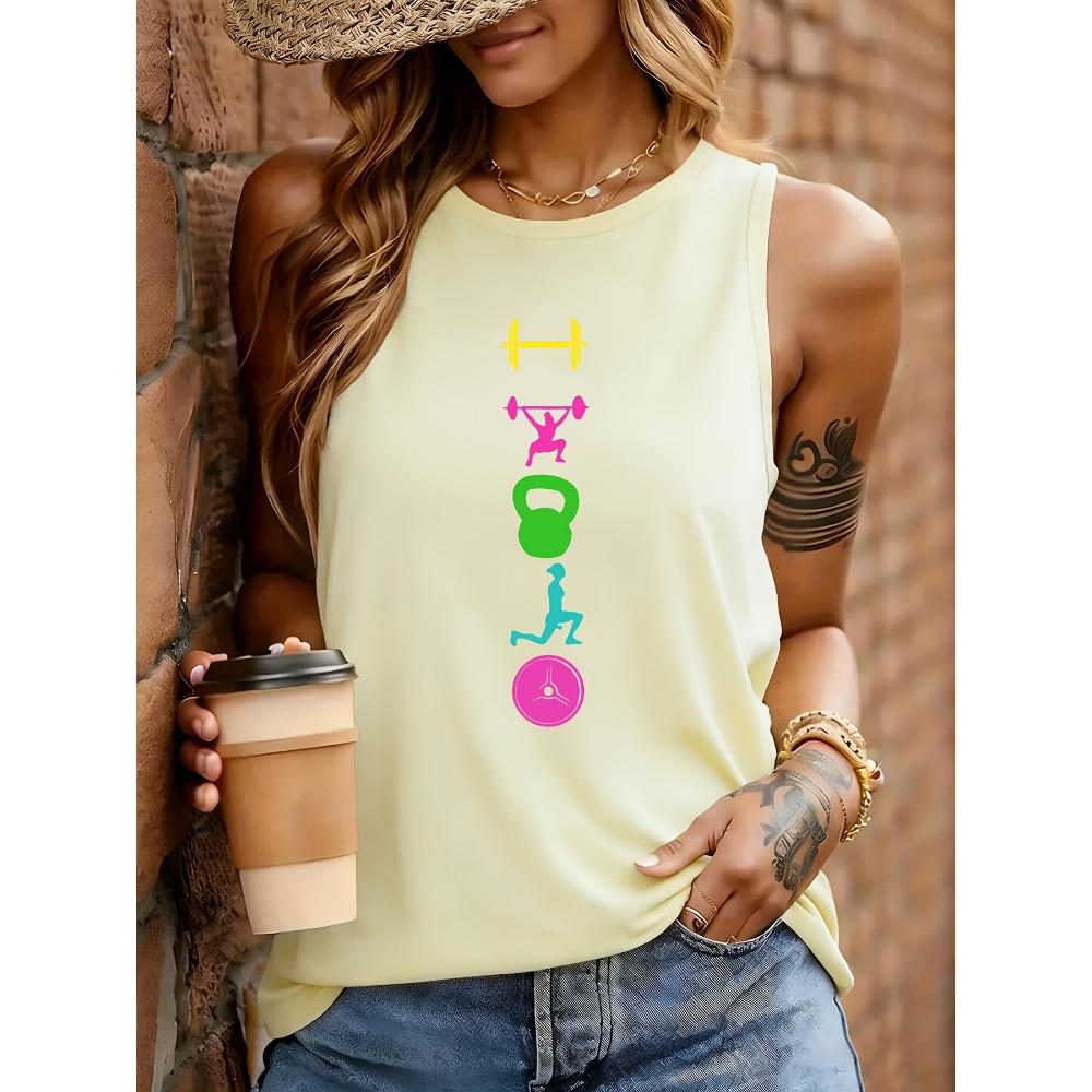 Elegant women's round neck sleeveless women's clothing vest