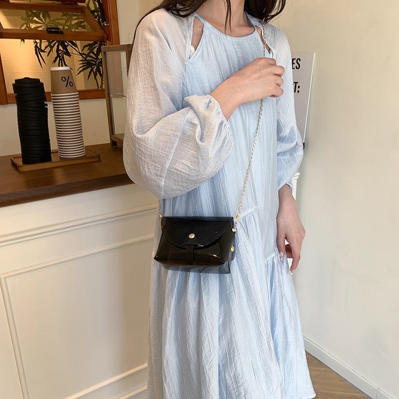 Fashion Trend Summer Popular Transparent Niche Mini Chain Shoulder Messenger Bag Exquisite Only Beautiful Women Bag