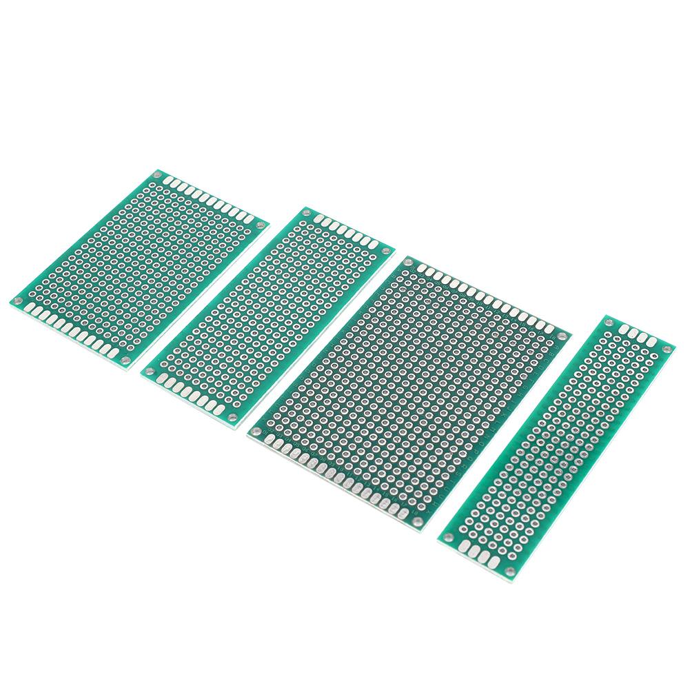 40 Pcs Double Sided Electroplated Hole 4 Kinds MultiFunction Printed Circuit Board Set