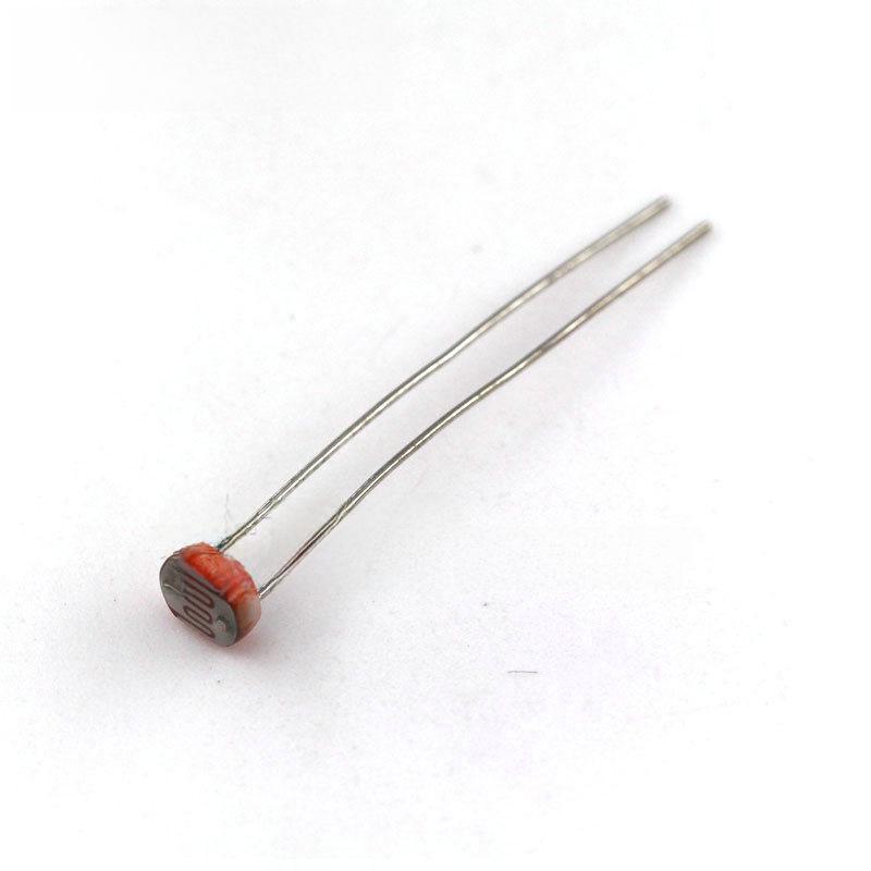Spot 5539 Photoresistor: 5mm Bright Spot, 50-100K Resistance, Photoelectric Detection Element