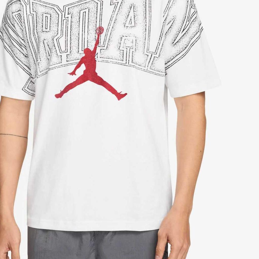 Jordan Printed Crew Neck Short Sleeve T-Shirt Men Tops IQ0708-100