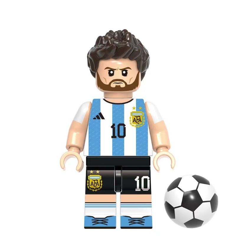 G0103 G0104 G0112 Wereldvoetbalsterren Bouwstenen Minifiguren Set Voetballers Bouwstenen Actiefiguren Model Speelgoed Verjaardagscadeau