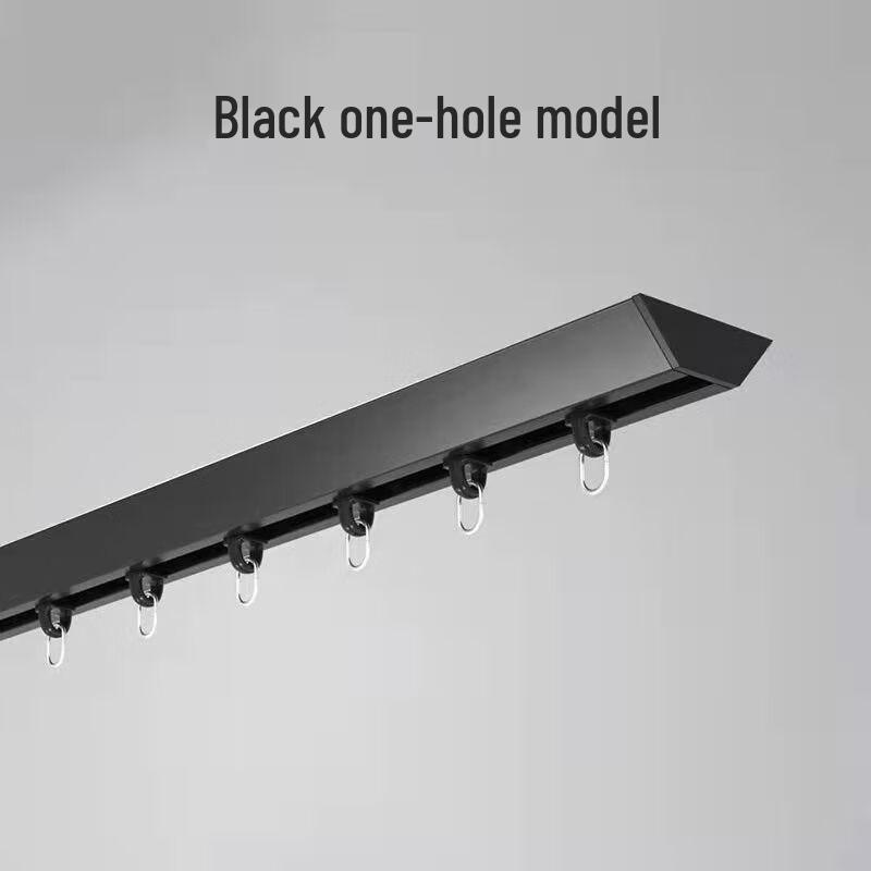 V-Shaped Silent Aluminum Curtain Track