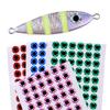 Bimoo  Artificial Fish Eyes Sticker 2D Flat Fishing Lure Eyes for Fishing Flies Metal Jigs Lure Decorating