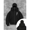 Shanglian Zippered Sweatshirt Hoodie Coat Unisex Spring Autumn Winter Fleece Double Hat Sweatshirt for Men