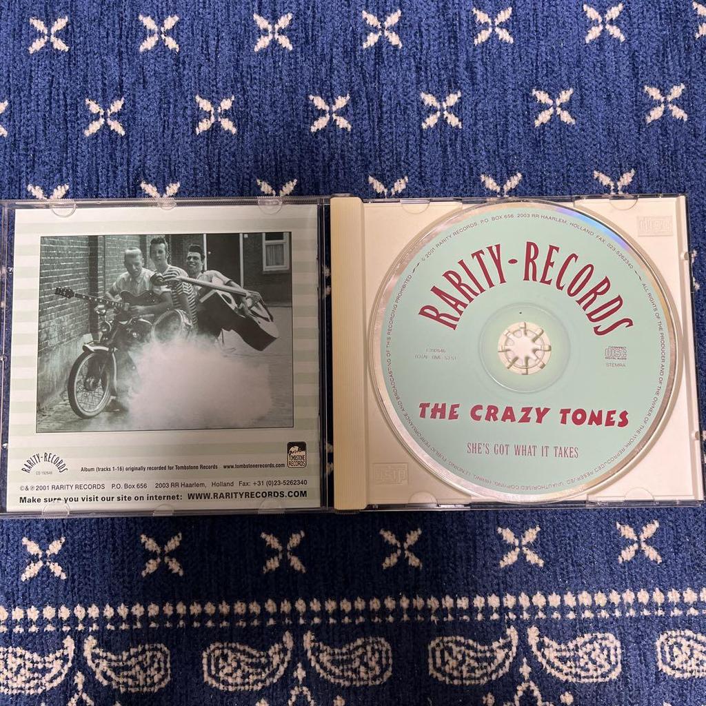 [USED] Rare!! The Crazy Tones Rockabilly Psychobilly Neo-Roca