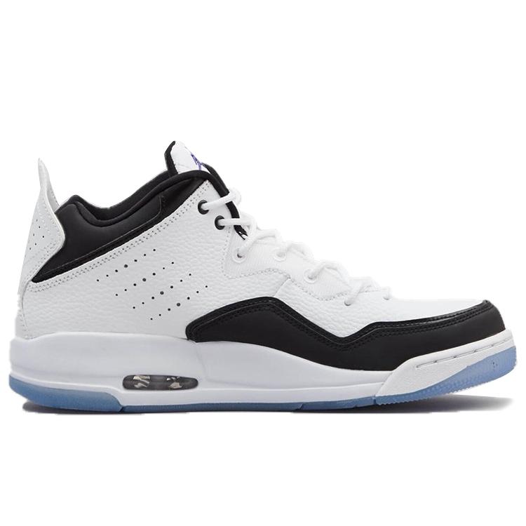 Jordan Courtside 23 Scenic Landscape Slip Resistant Mid top Vintage Basketball Shoes Unisex White AR1000-104(Team366-)